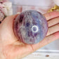 The Most Magical Large Lavender Star Rose Quartz Sphere with Flash On Stand 402grams