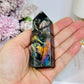 High Grade Labradorite Tower Full of Flash 8.5cm