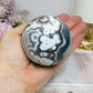 Large Mexican Crazy Lace Agate Druzy Sphere On Stand 425g