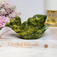 Chunky Large Green Jade Snail 11.5cm 296g