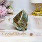 Natural Blue Onyx | Banded Calcite Rough Polished Top 221g