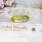 Citrine Double Terminated Point with Rainbows 5.5cm