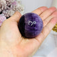 High Grade Purple Fluorite Sphere on Stand 203g
