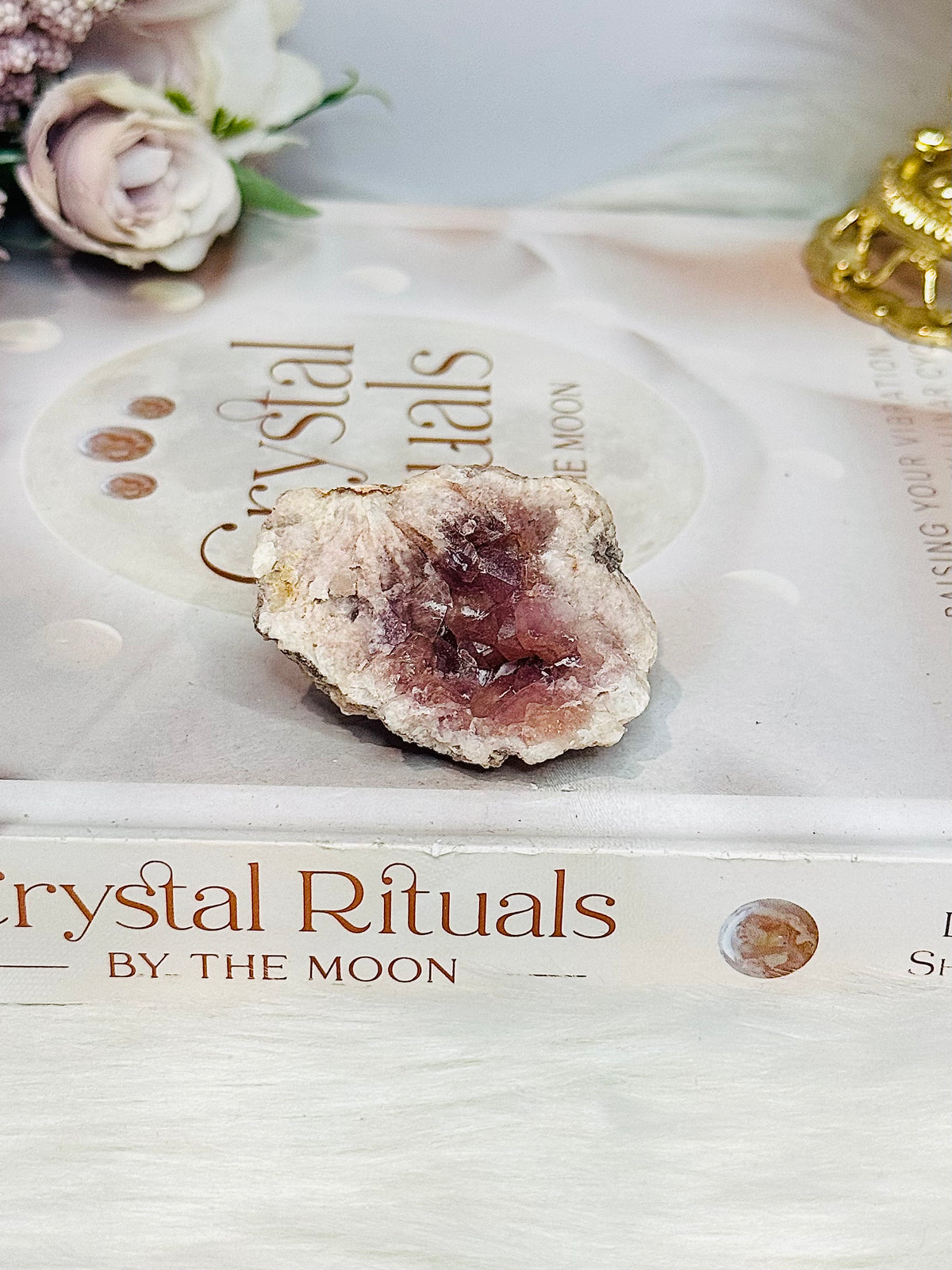 Natural Pink Amethyst Geode