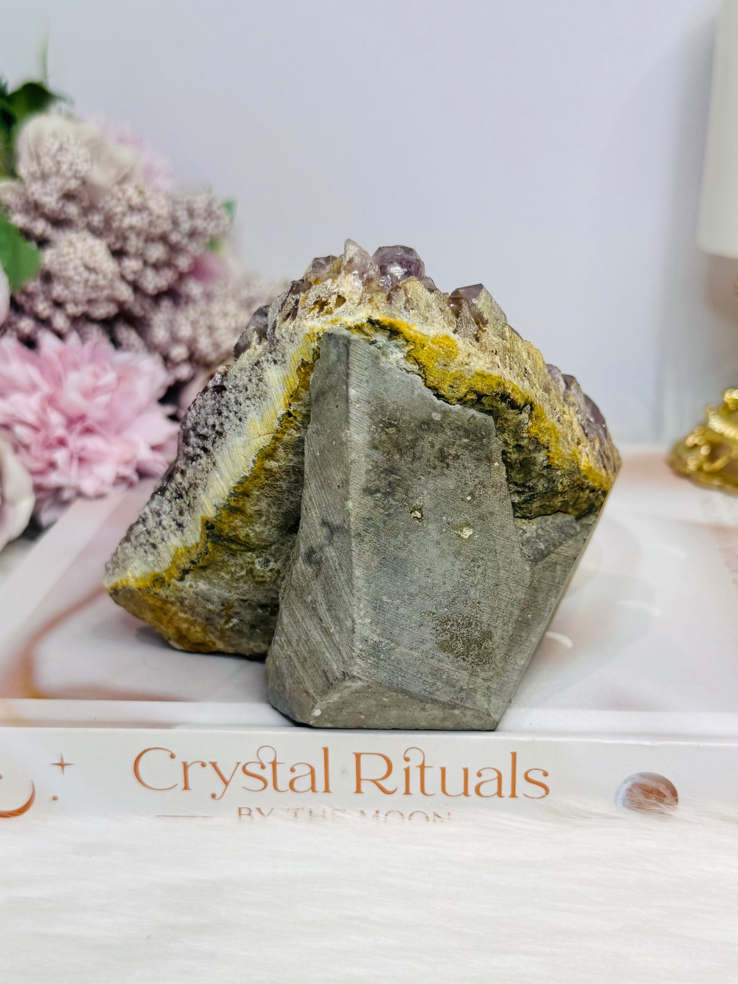 Large Amethyst Cut Base Cluster 10.5cm 573g