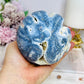 Rare Natural Large Blue Coral Fossil Sphere 732g