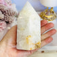 Large 12cm Chunky Clear Quartz Cluster Tower 538grams