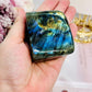 Beautiful 215gram Labradorite Freeform with Beautiful Flash