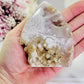 Druzy Flower Agate Freeform | Flame 9cm