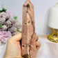 Large Pink Amethyst Tower | Obelisk 15cm