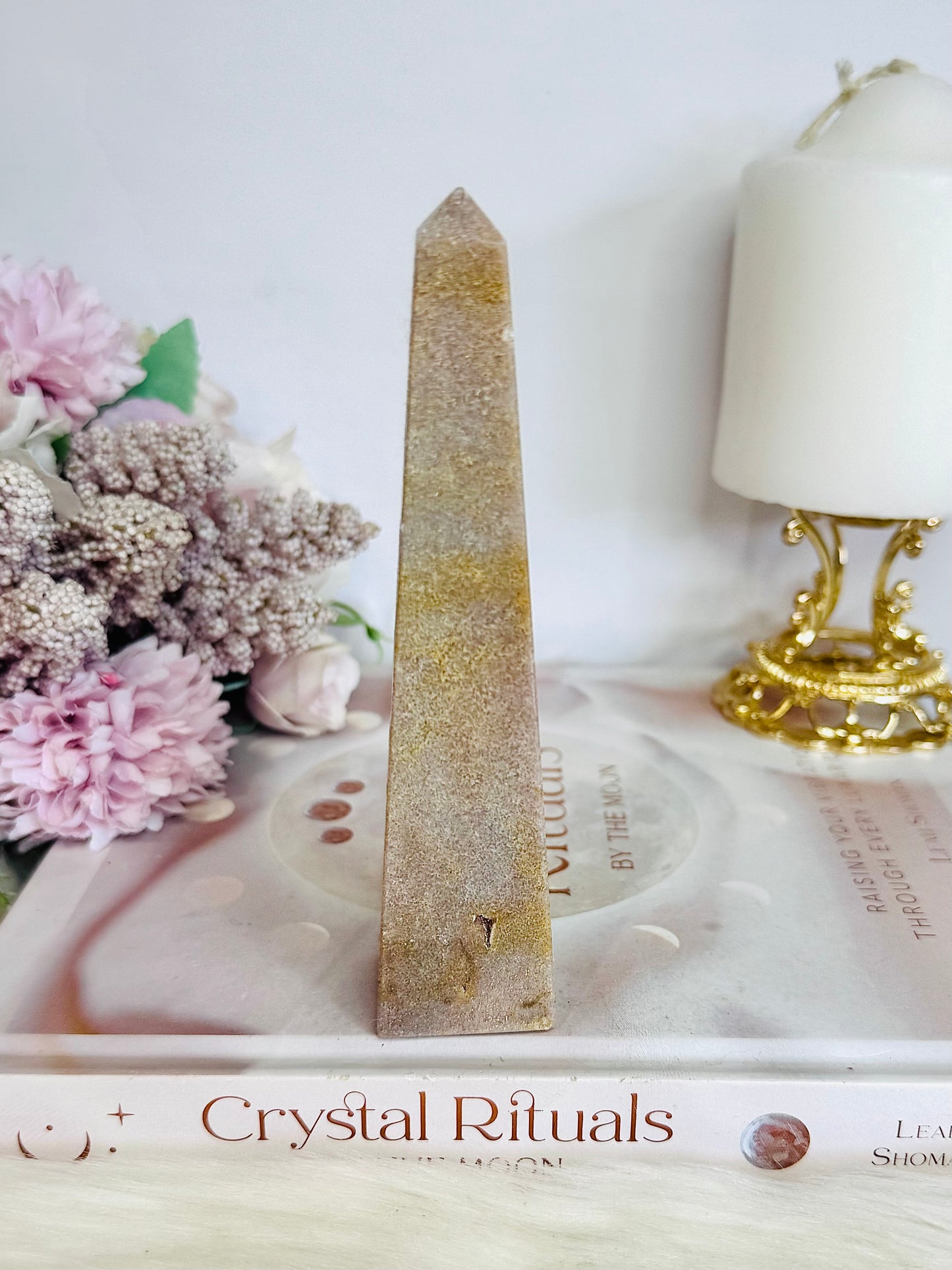 Pink Amethyst Obelisk | Tower 13.5cm