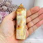 Crazy Lace Agate Chunky Tower 10cm
