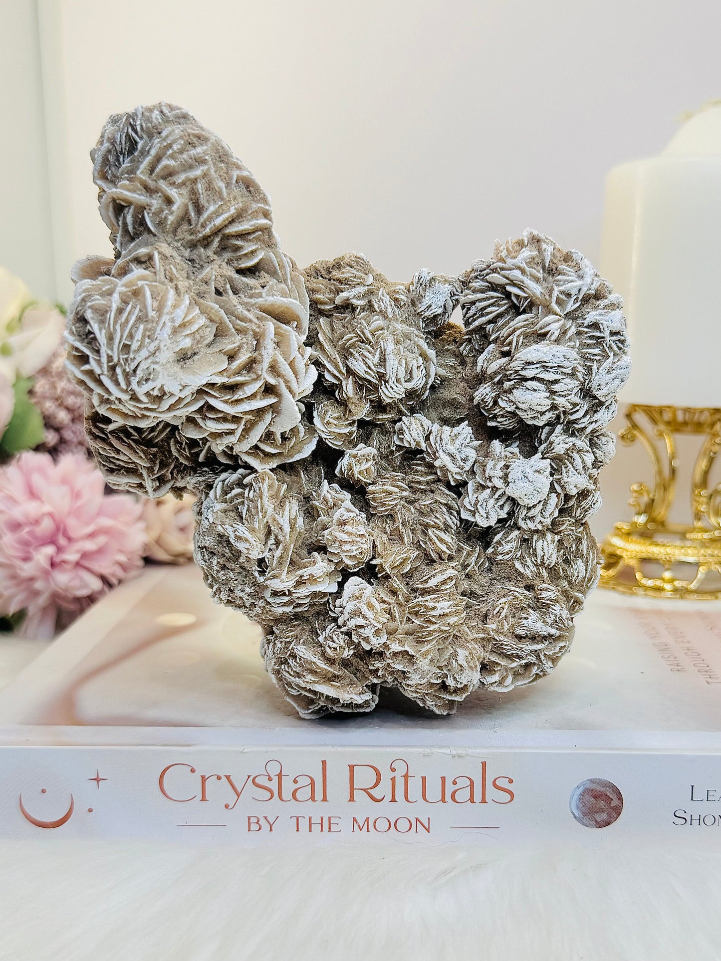 Natural Large Desert | Gypsum Rose Selenite Specimen 692gram