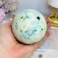 Large Phoenix Stone (Malachite, Chrysocolla, Turquoise) Sphere on Stand 545g