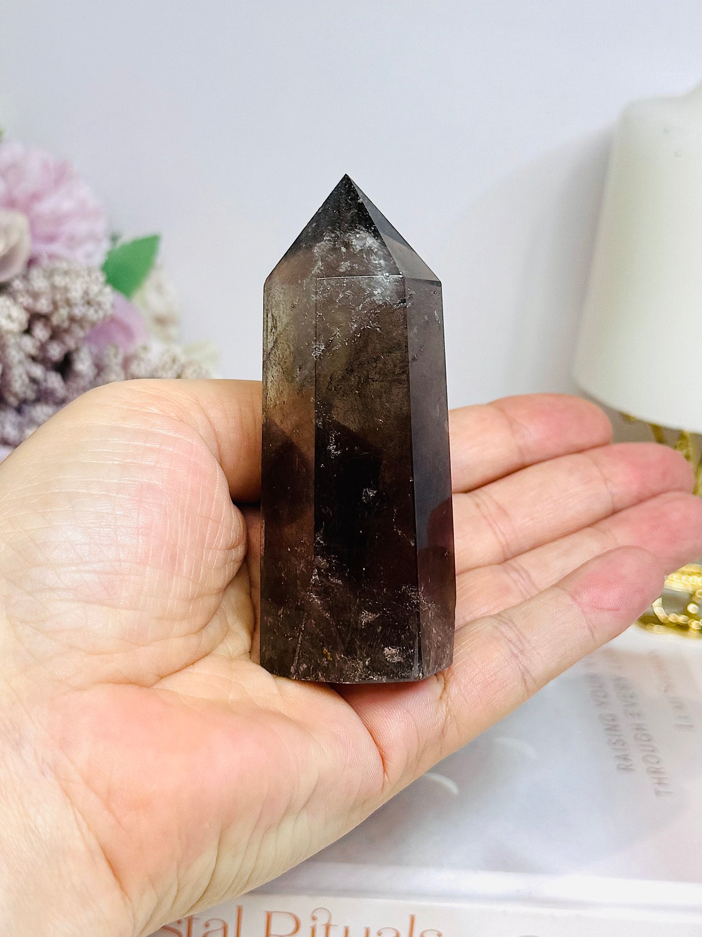 Smokey Quartz Tower 9cm 140g
