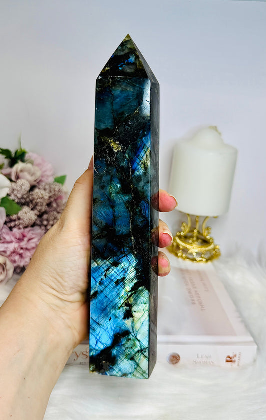 Large Labradorite Tower | Generator 23cm 974g