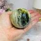 Green Jade Sphere on Stand 334g