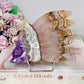 Large Amethyst X Mexican Lace Agate Carved Indian Head on Stand