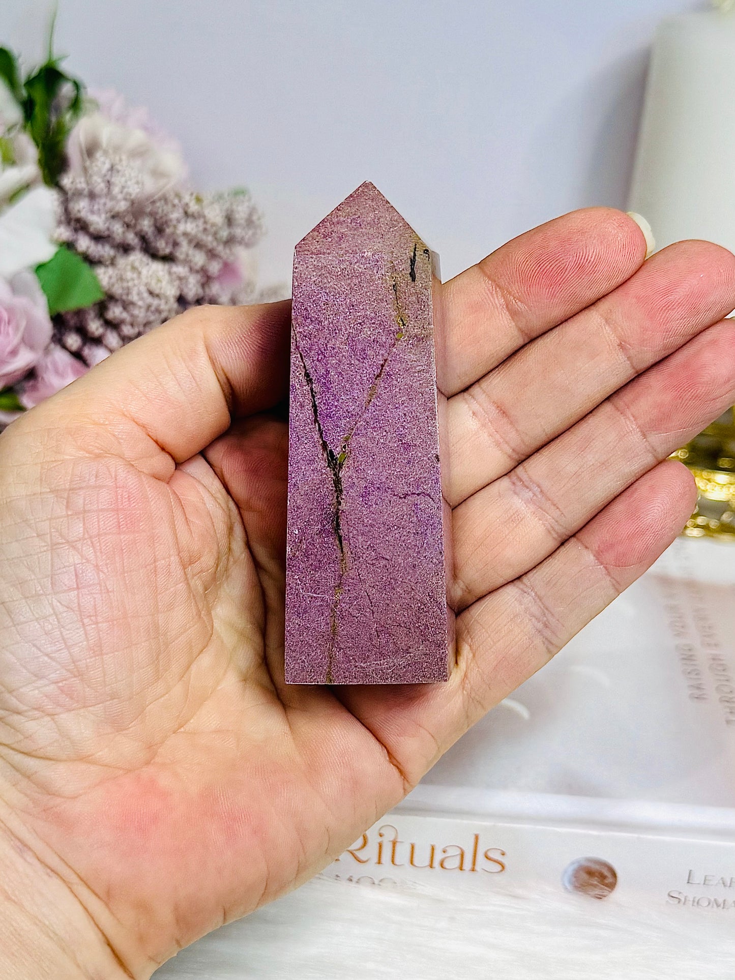 Natural Stitchtite | Atlantisite Tower 8.5cm