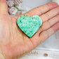 Variscite Carved Heart