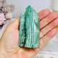 Green Unicorn Agate Tower 9cm