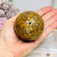 Brecciated Jasper Druzy Sphere on Stand 340g