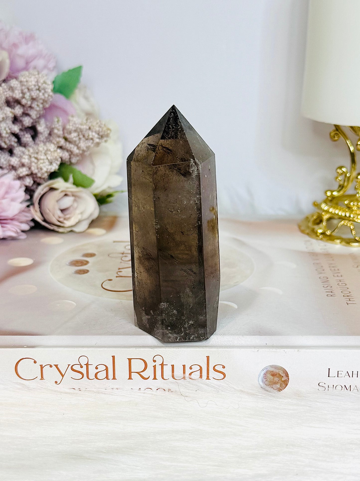 Smokey Quartz Tower 9cm 140g