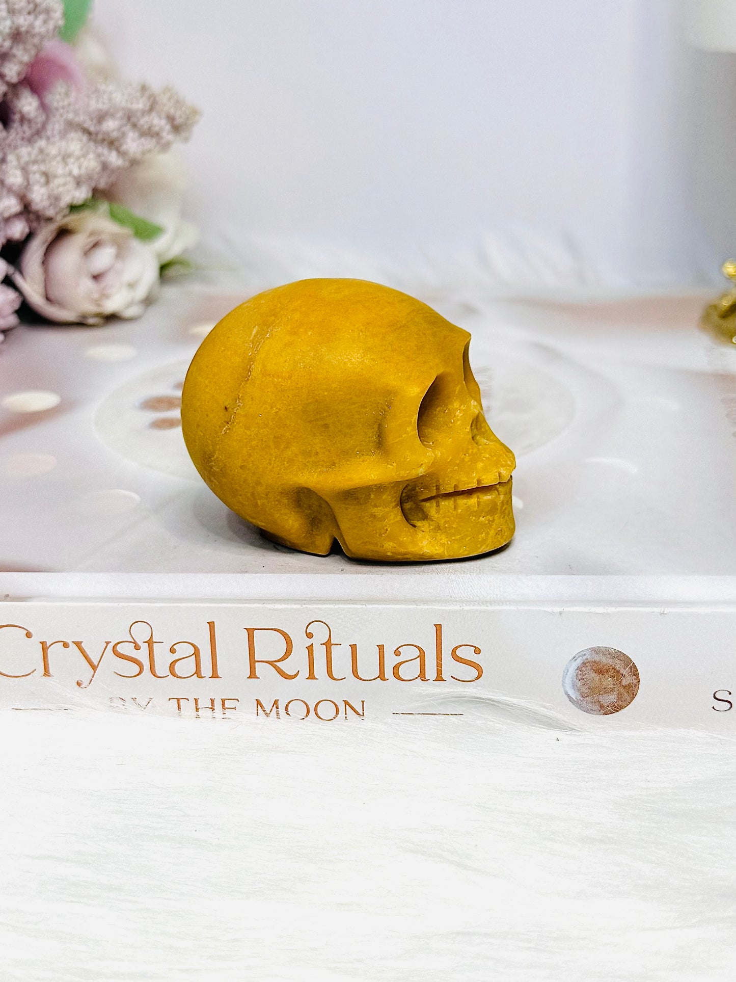 Jasper Carved Skull 6cm