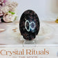 Garnet Palm Stone (stand is display only)
