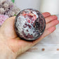 Mexican Lace Agate Sphere on Stand 476g