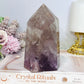 Large Chunky Phantom Amethyst Tower 13.5cm 797g
