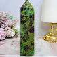 Ruby In Fuchsite Tower 12.5cm UV Reactive