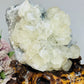 Huge Calcite Freeform on Timber Stand 1.9KG