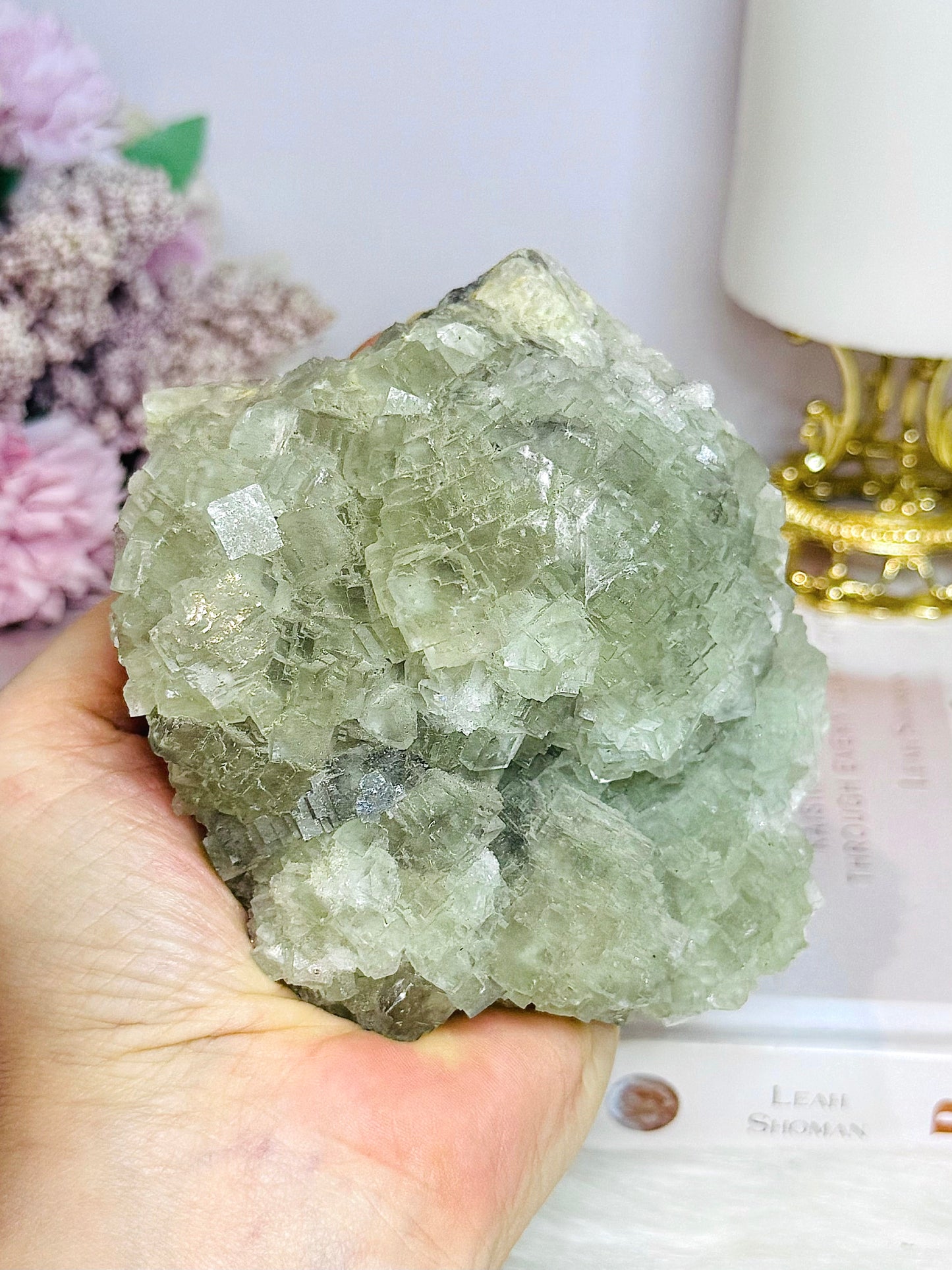 Large Natural Green Fluorite Specimen 722g