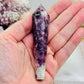 Beautiful 10cm Lepidolite | Purple Mica Carved Wand | Tower