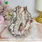 Mexican Lace Agate Slab on Stand 11cm