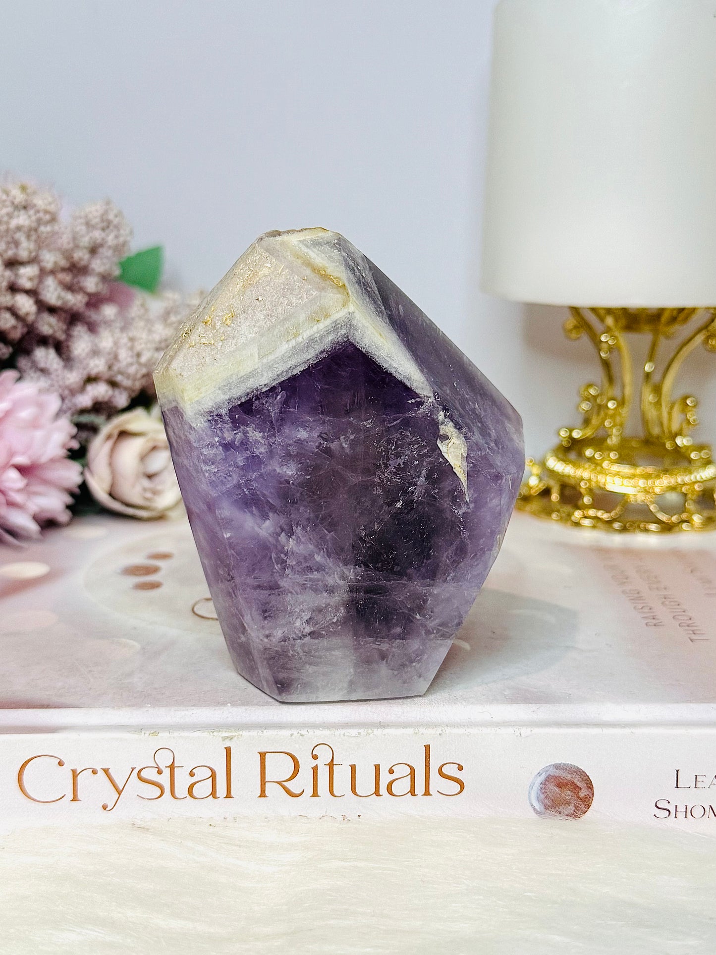 Large Chevron | Dream Amethyst Chunky Point 415g