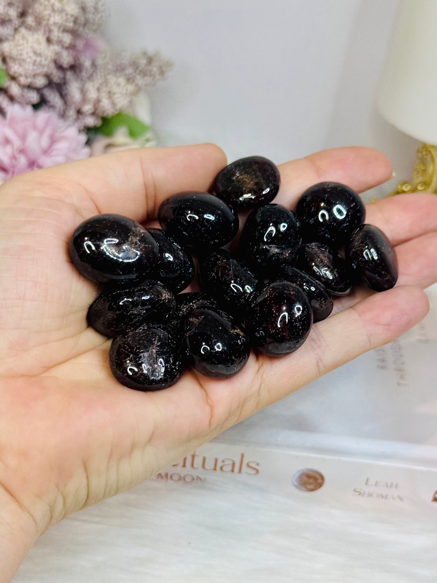 High Grade Garnet Tumbles $3 each