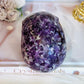 Large Lepidolite | Purple Mica High Grade Skull 694g