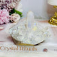 Angel Aura Clear Quartz Cluster 229g