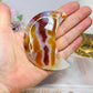 Carnelian Carved Moon 8.5cm