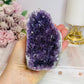 High Grade Deep Purple Amethyst Base Cut Cluster 10cm 519g