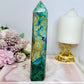 Large Azurite Tower 18cm High Grade