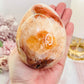 Large 659gram Carnelian Egg On Stand