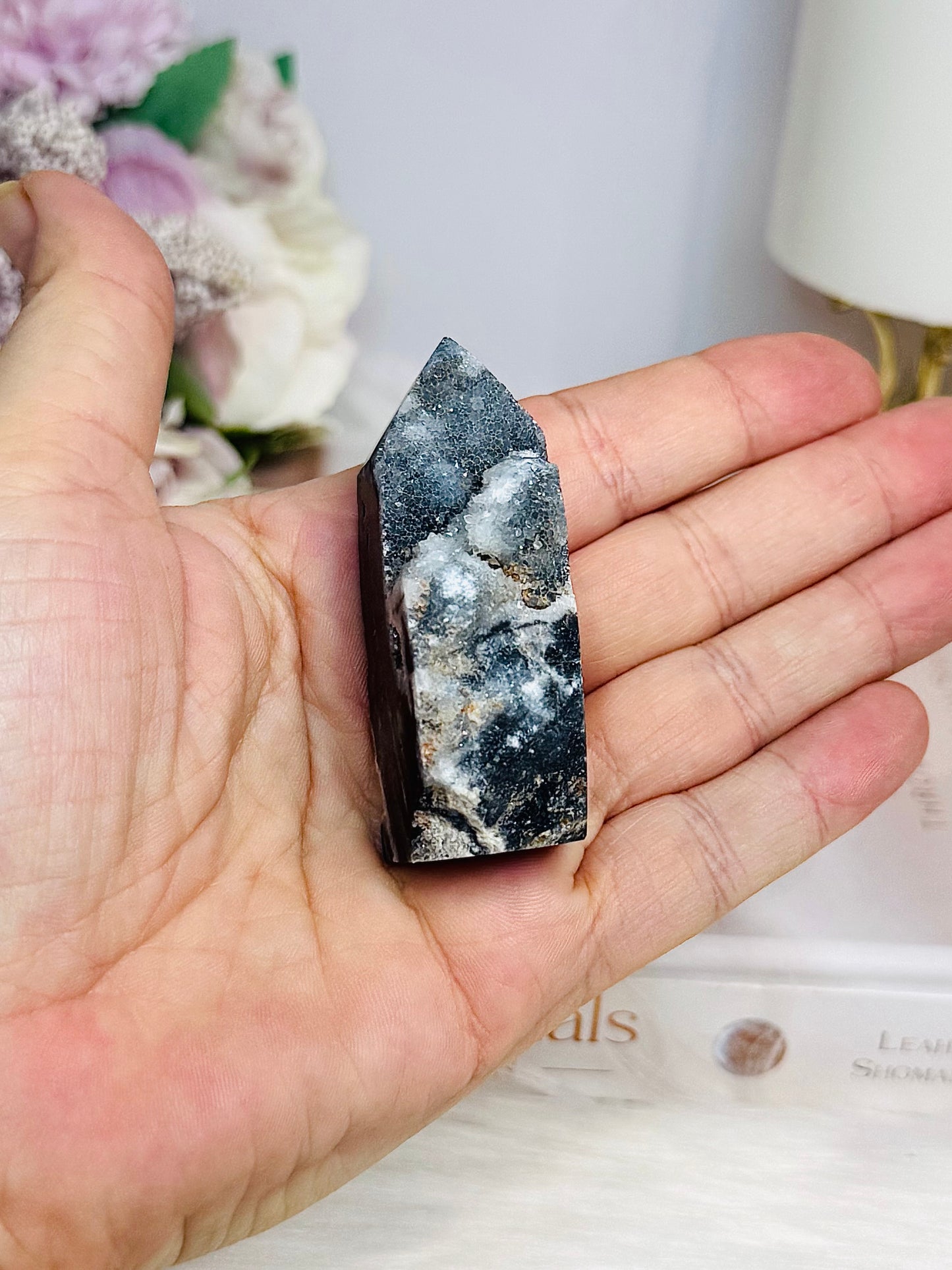 Black Sphalerite Tower 6cm