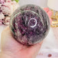 Large High Grade 624gram Pink Tourmaline Sphere On Stand