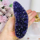 High Grade Deep Purple Amethyst Base Cut Cluster 10cm 609cm