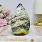 Large Ocean Jasper Teardrop | Flame 11.5cm 376g
