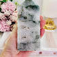 Peace & Tranquility ~ Stunning 481gram Druzy Moss Agate Thick Chunky Tower