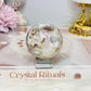 Druzy Flower Agate Sphere On Stand 183g